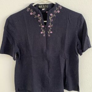 Navy shirt